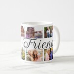 Kişiye Özel 8 Fotoğraflı Best Friend Kupa