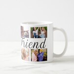 Kişiye Özel 8 Fotoğraflı Best Friend Kupa